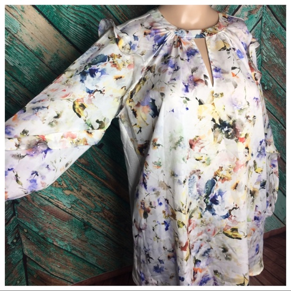 Anthro Dolan Left Coast Araminta Ruffled Top - Picture 5 of 6